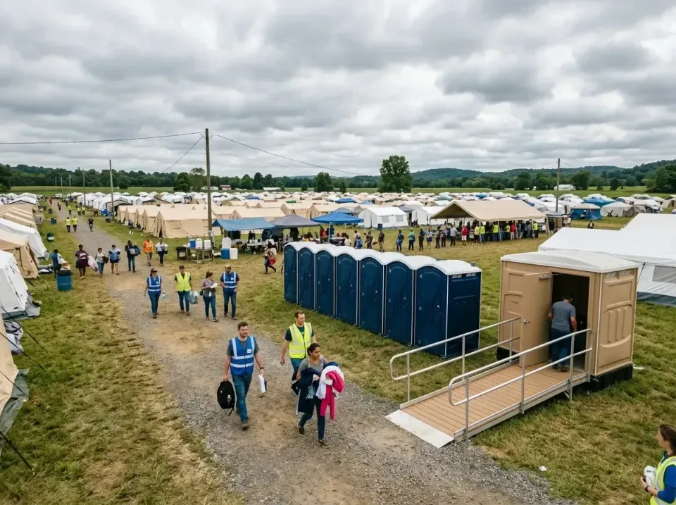 disaster-relief-camp-restrooms-010 — frequently asked questions, Dumpster & Portable Bathrooms Rental in Southmont, PA
